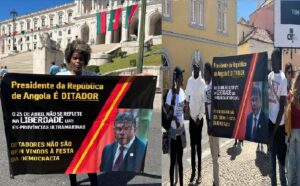 ANGOLANOS RECEBEM JOÃO LOURENÇO COM PROTESTOS NA CELEBRAÇÃO DO 25 DE ABRIL EM PORTUGAL