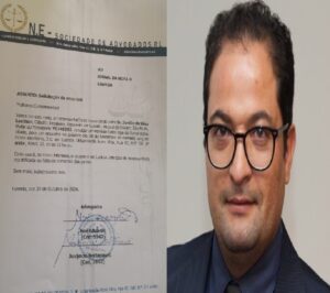 ADVOGADO DE LENILTON JORDÃO ACUSADO DE PROTEGER ESTRANGEIROS ILEIGAIS AGRIDE DIRECTOR DO JORNAL HORA H