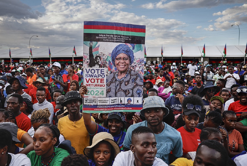 NAMIBIA-POLITICS-ELECTION