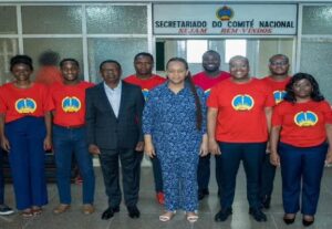 VICE-PRESIDENTE DO MPLA EFECTUA VISITA À SEDE NACIONAL DA JMPLA
