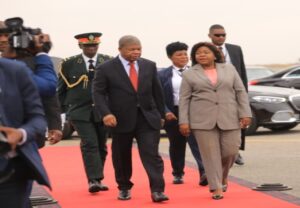 PRESIDENTE DA UNIÃO AFRICANA A CAMINHO DA BÉLGICA PARA FÓRUM GLOBAL GATEWAY