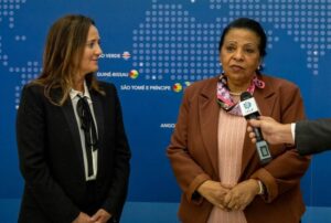 FÁTIMA JARDIM RECEBE EMBAIXADORA DE ANDORRA EM PORTUGAL