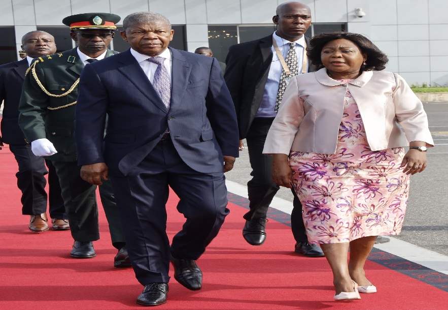 PRESIDENTE JOÃO LOURENÇO NO ACTO DE INVESTIDURA DE ANTÓNIO JOSÉ SEGURO