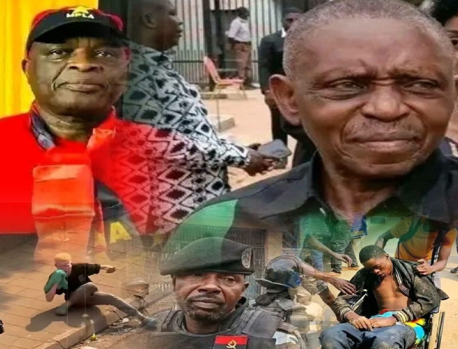 NO SEU TOPO, O REPUBLICANISMO DA POLÍCIA NACIONAL POSTO EM CAUSA PELA MILITÂNCIA NO MPLA – KAMALATA NUMA