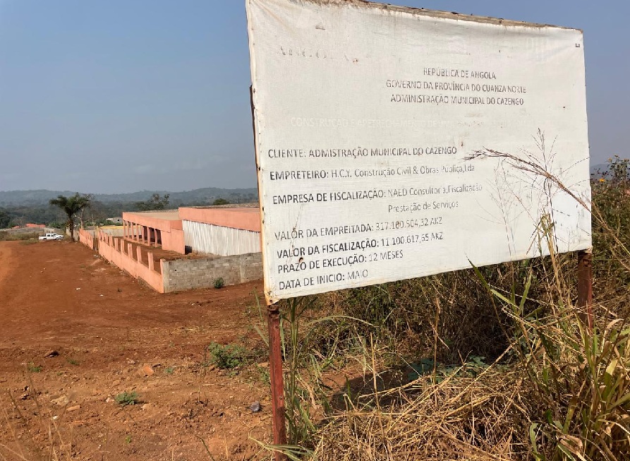 CUANZA NORTE A TERRA FERTIL PARA ABANDONO DE OBRAS: GOVERNO RECONHECE PARALISAÇÃO DE PROJECTOS DO PIIM